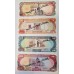 DOMINICAN REPUBLIC 1991 . FIFTY 50 - ONE THOUSAND 1,000 PESOS BANKNOTES . SPECIMEN